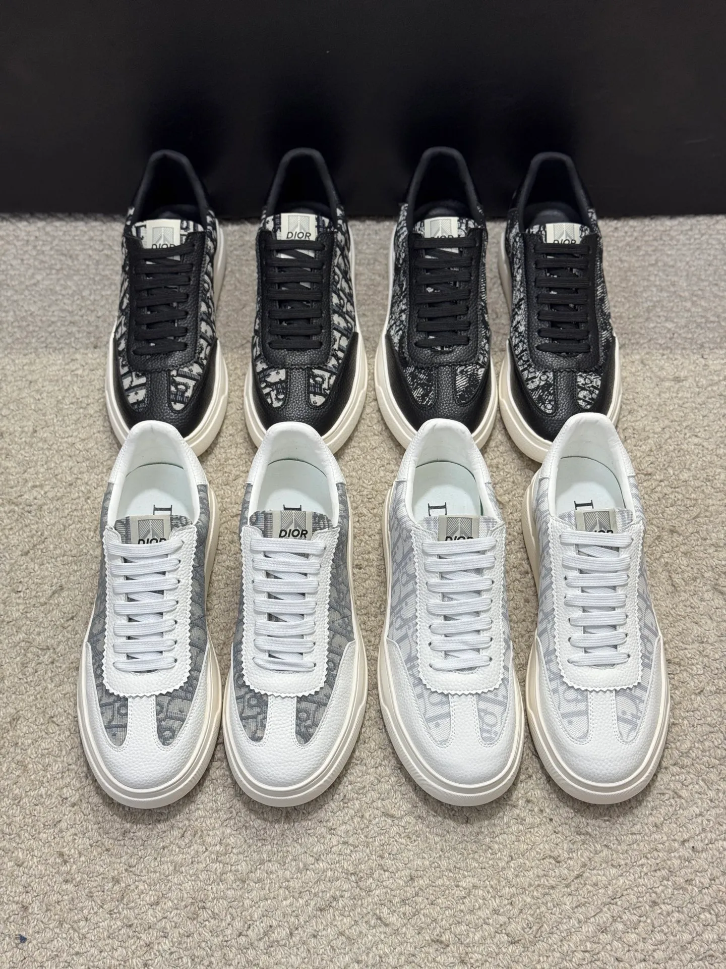 Men's Men's Shoes💰420【New Style】🦑🦑Dior🔥Christan Dior (Dior) hot style [new style] ⚠⚠️Top purchasing 🔍🔍men's casual shoes, upper cowhide stitched with Dijia special fabrics, soles: original soles specially provided by the original factory, exclusive movable molded soles super comfortable, original factory single goods, 🔍🔍high-quality multi-color splicing design, exquisite workmanship, unique, Sheepskin lining💪Details determine quality, we only make shoes with care, you can enter and leave the counter at will, welcome to compare🇮🇹Size: 38-44 (45 customized